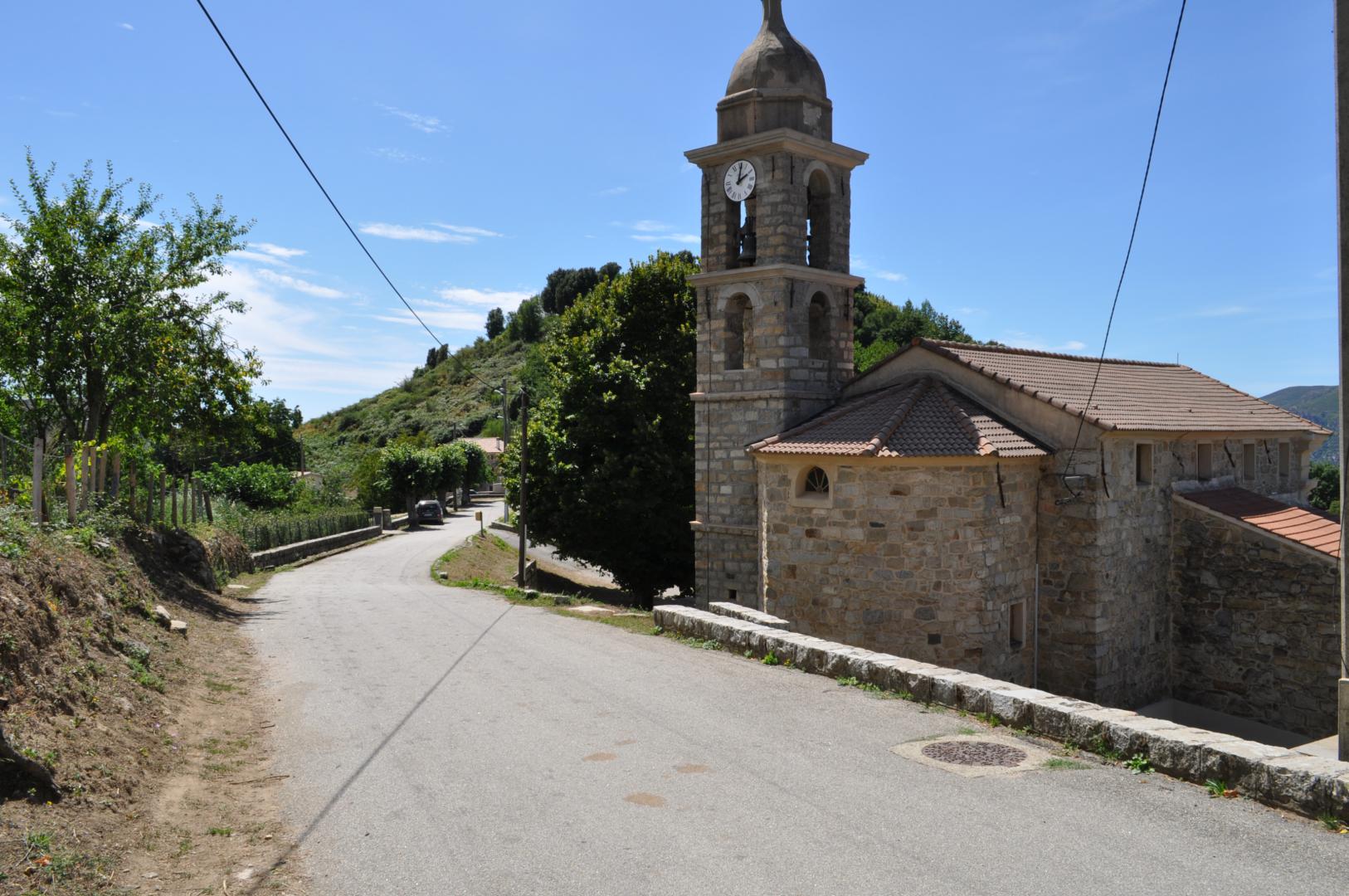 eglise de ste marie de figaniella. environs de propriano